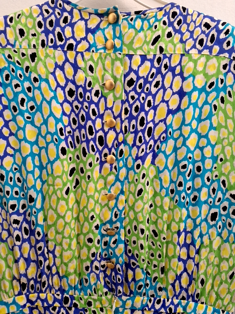 Escada Vintage Silke Kjole